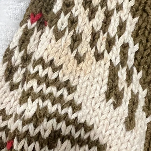 Vintage segrets sun prinst knitted by hand cardigan Sweater Size S - Picture 13 of 14